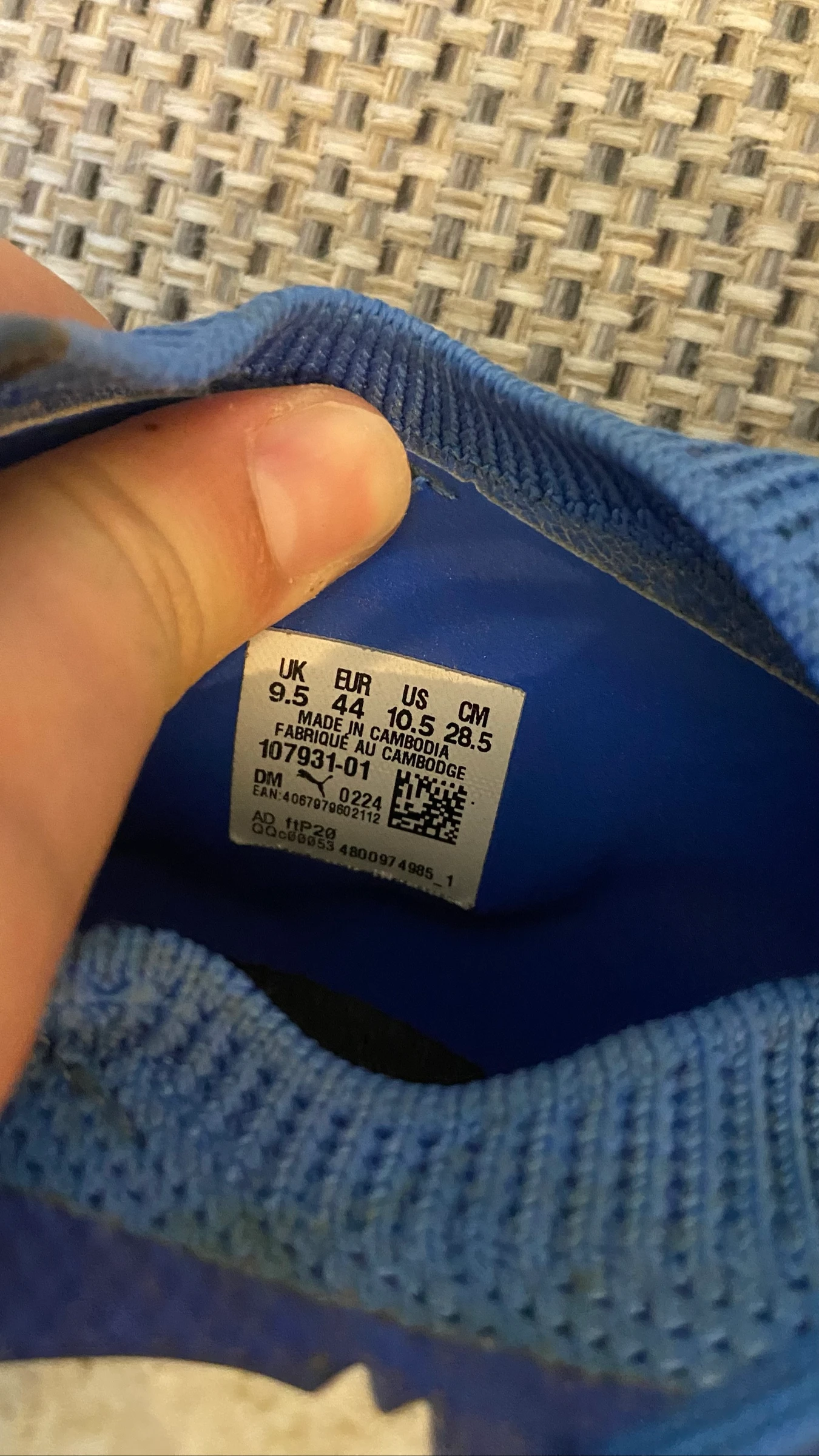 Tênis de futebol Puma Tamanho 44 Estado perfeito – photo 9